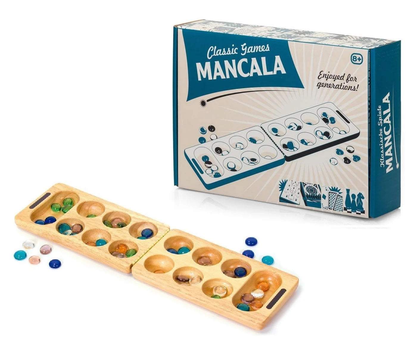 Wooden Mancala Game