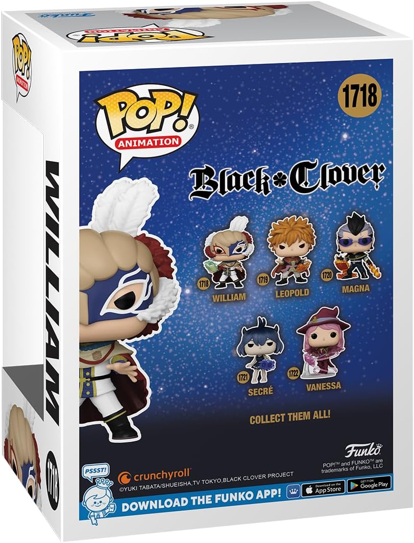 Funko POP! Animation: Black Clover - William