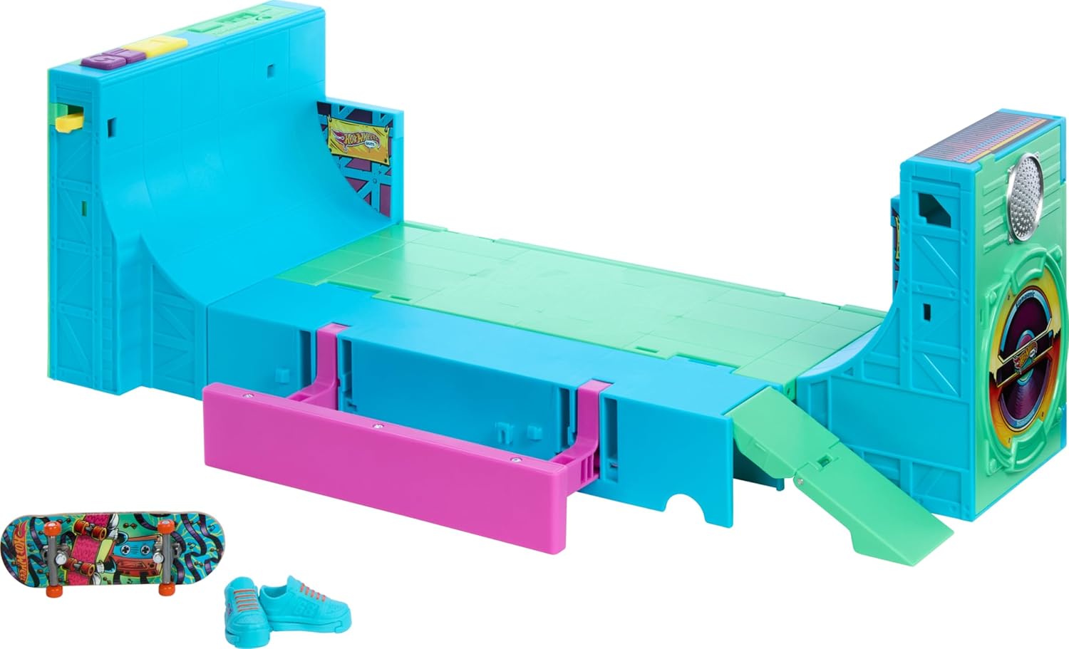 Hot Wheels Skate Boombox Skate Park