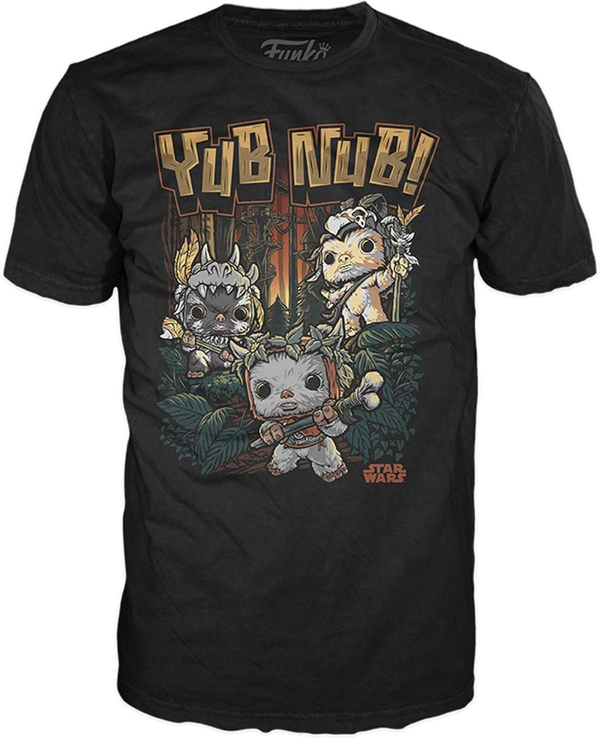Funko Star Wars Return of the Jedi Ewok Boxed T-Shirt – Medium