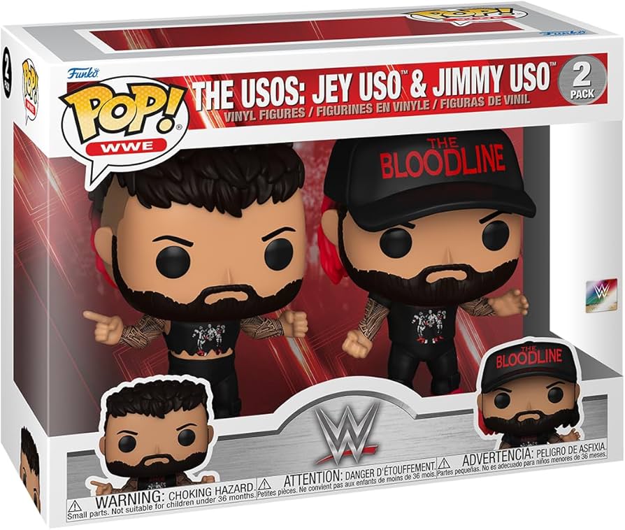 Funko POP! WWE: The Usos - Joey Uso & Jimmy Uso 2 Pack