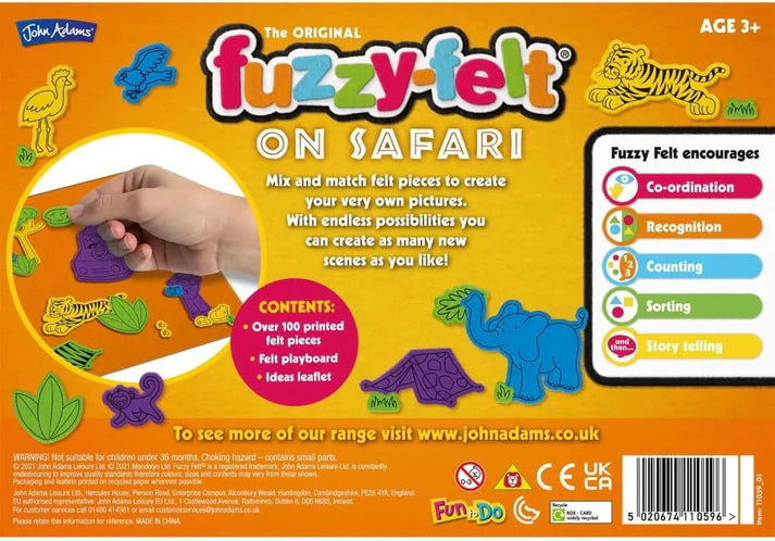 Fuzzy Felt On Safari