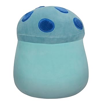 16" Squishmallows Ankur Teal Mushroom