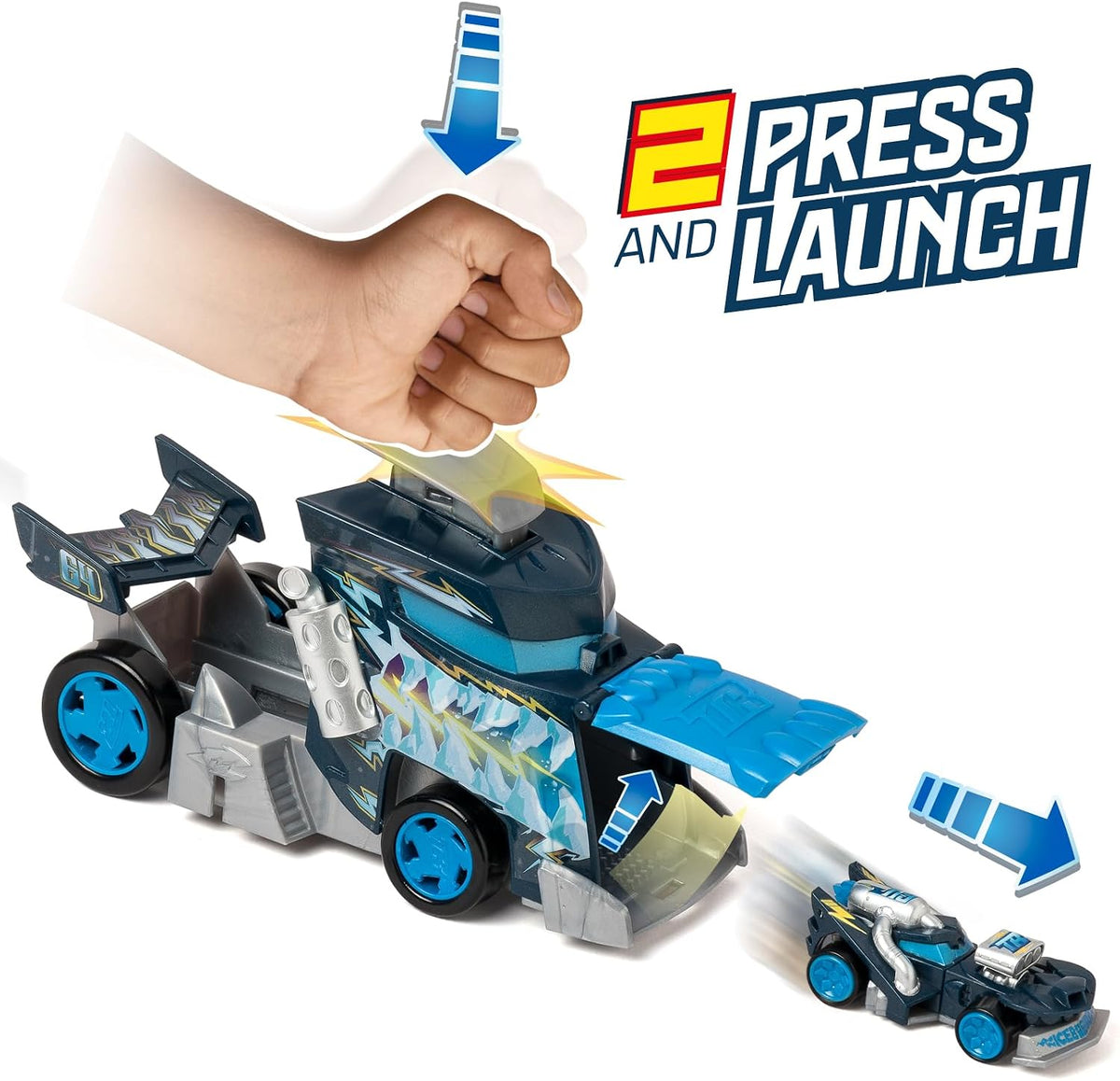 T-Racers Launcher Truck Playset Asst