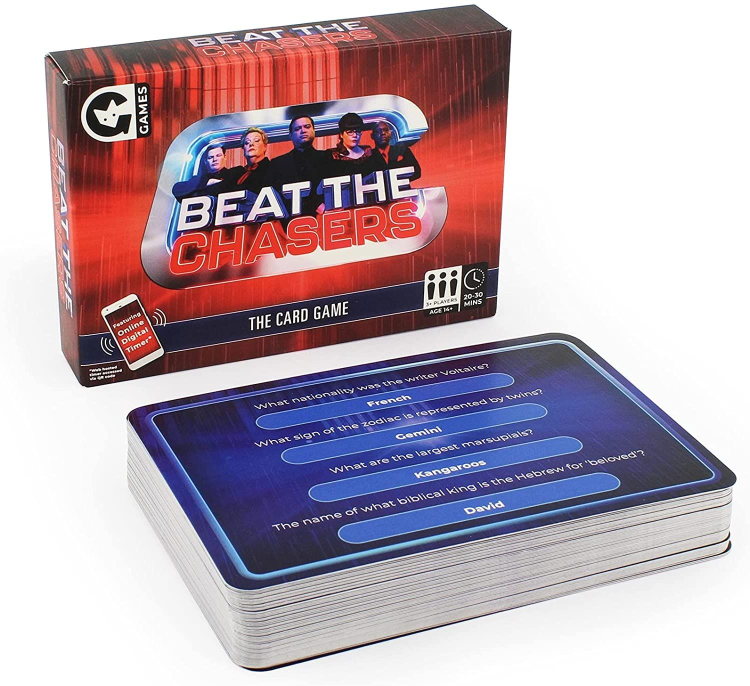 Beat The Chasers Card Game