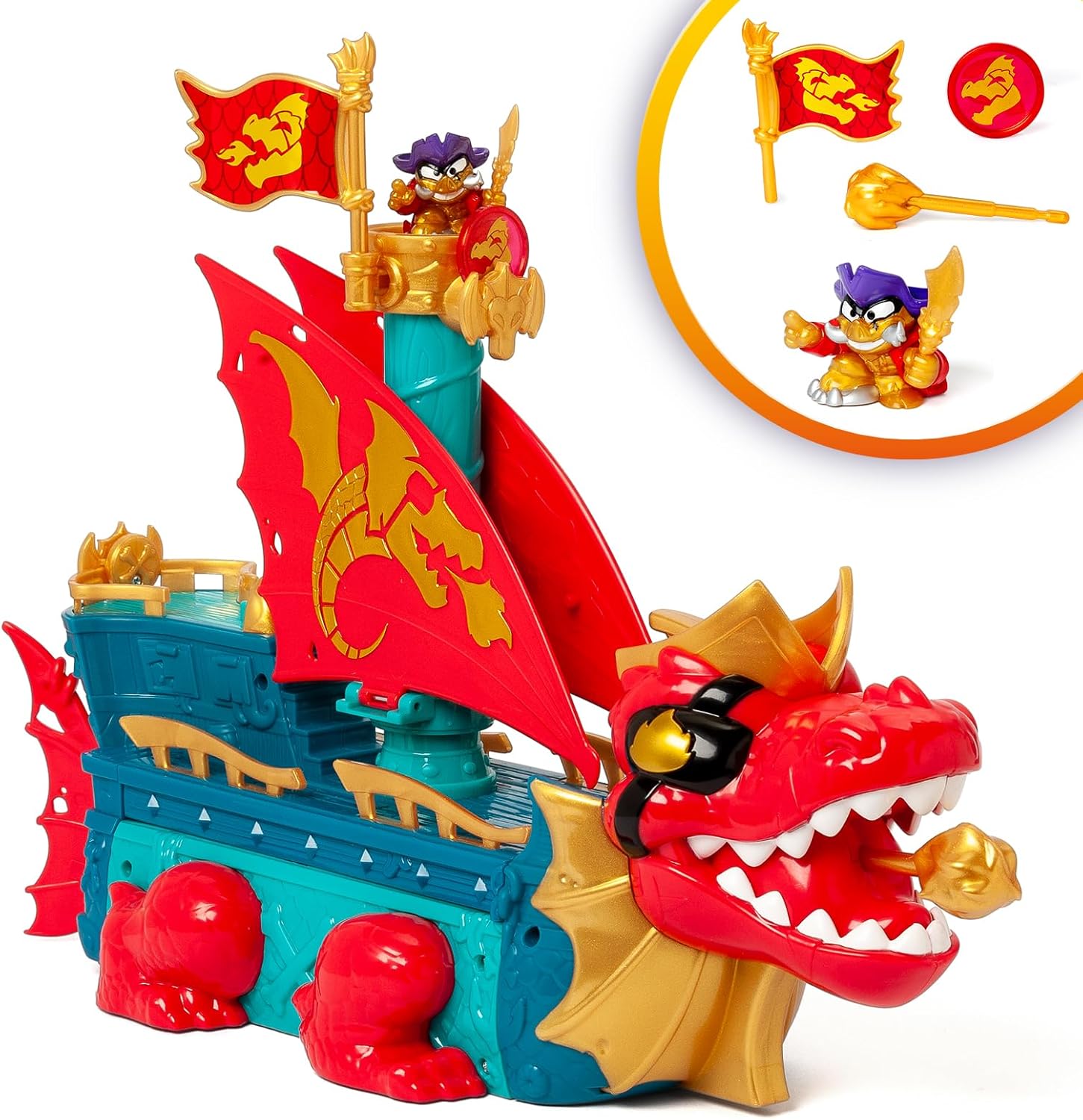 Piratix Dragon Ship 3-in-1 All Terrain Vehicle