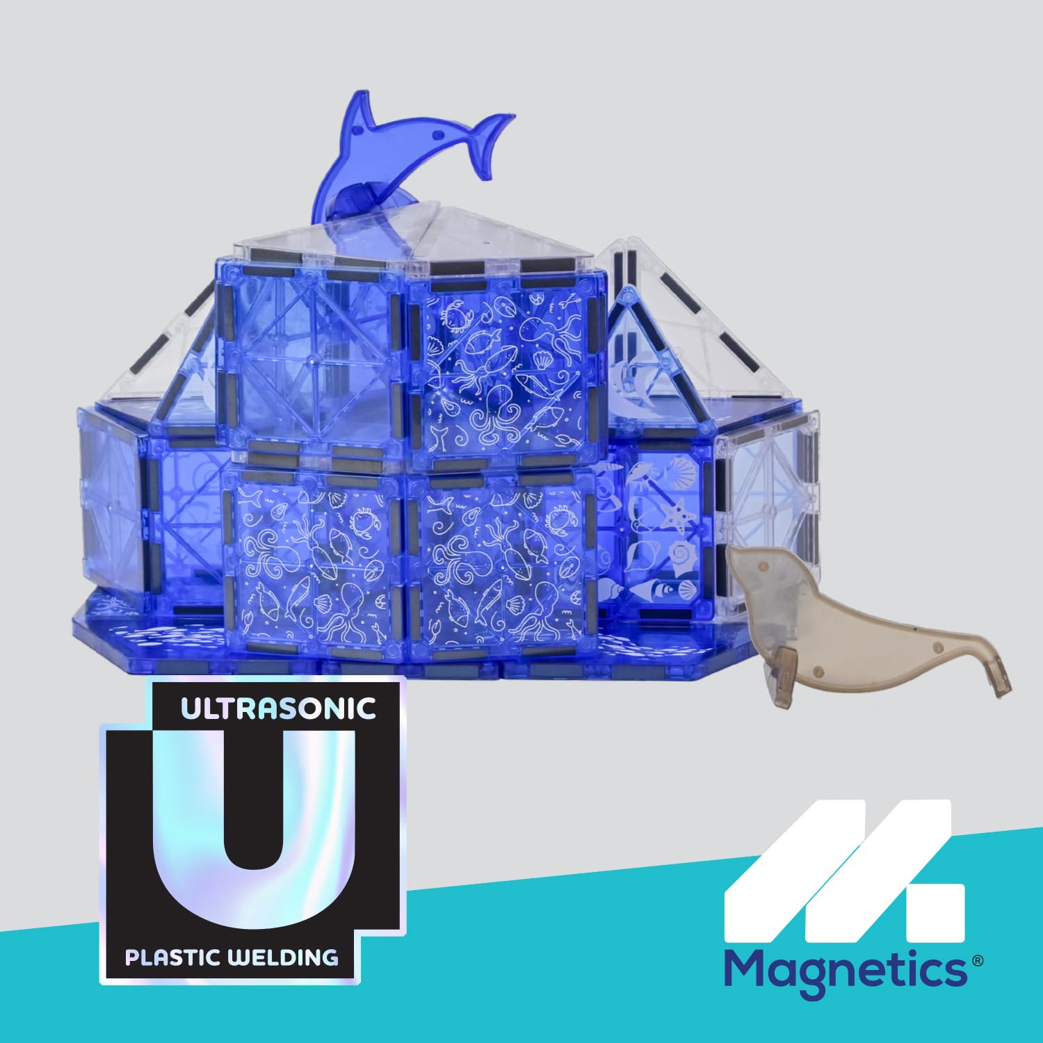 Magnetic tiles Sea Life Set 30 pcs