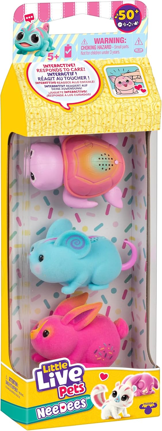 Little Live Pets NeeDees 3-Pack