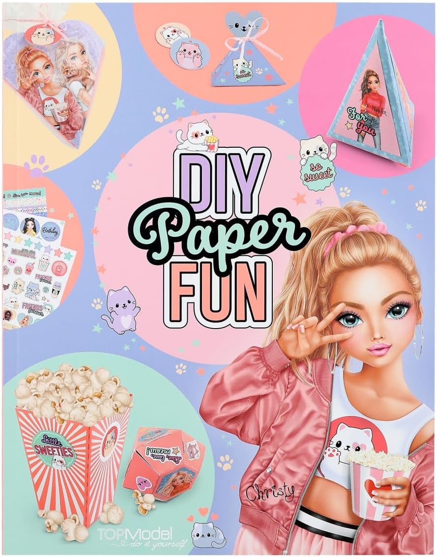 TOPModel DIY Paper Fun Book
