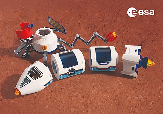 Playmobil 72011 ESA: Mars Research Rocket