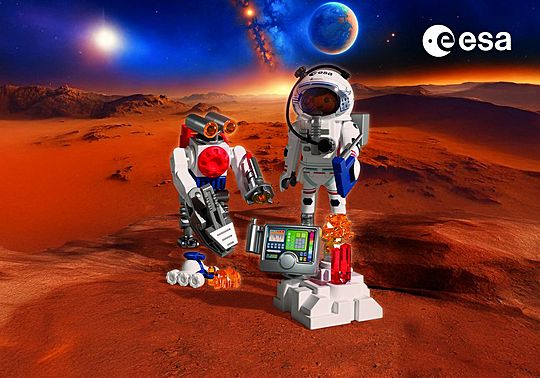 Playmobil 72014 ESA: Astronaut with Robot