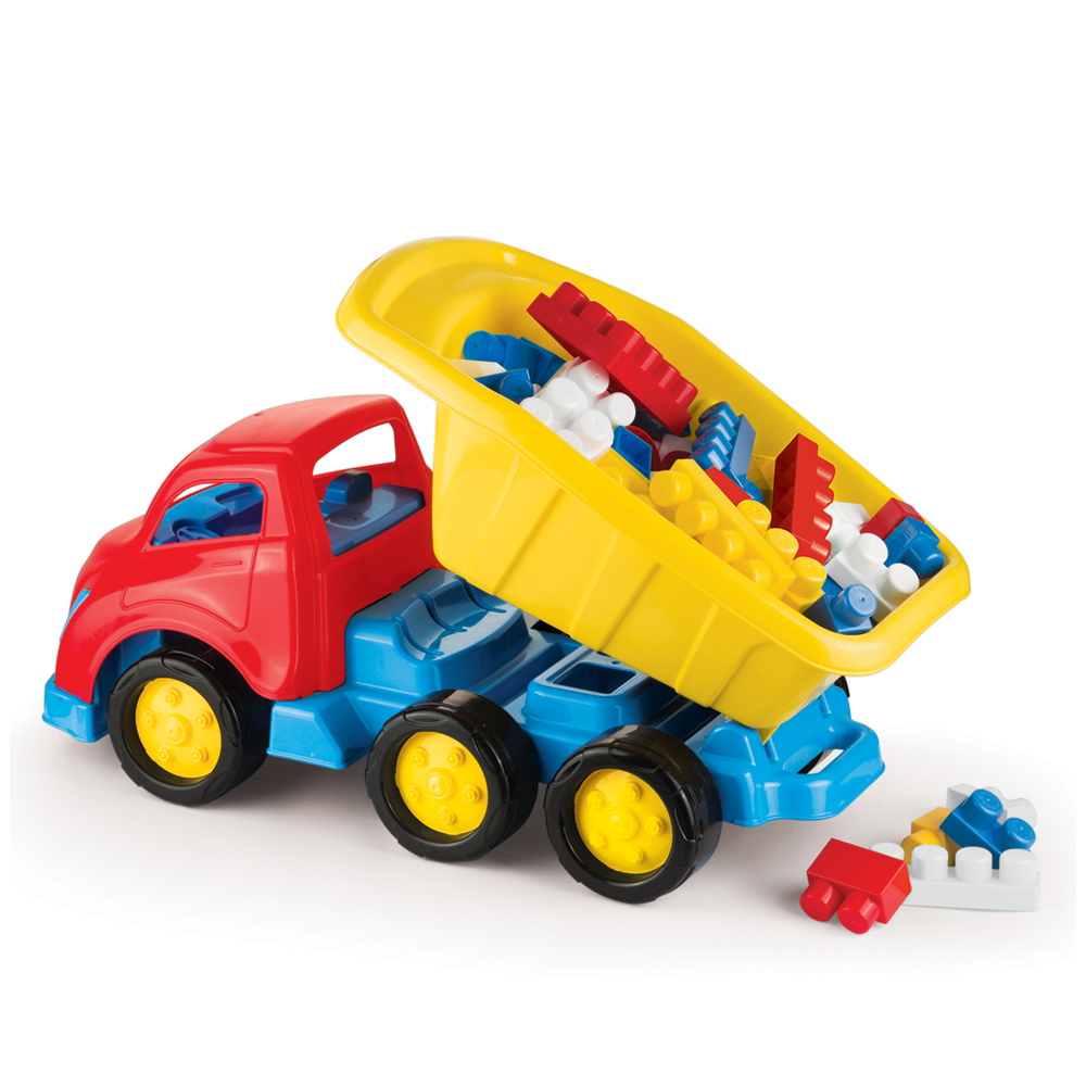 Jumblocks 50 Pcs With Maxi Truck