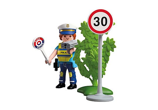 Playmobil 72029 Police with Radar
