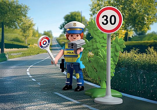 Playmobil 72029 Police with Radar