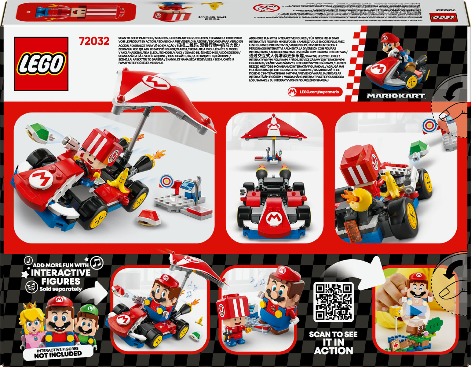 LEGO Super Mario Mario Kart – Standard Kart 72032