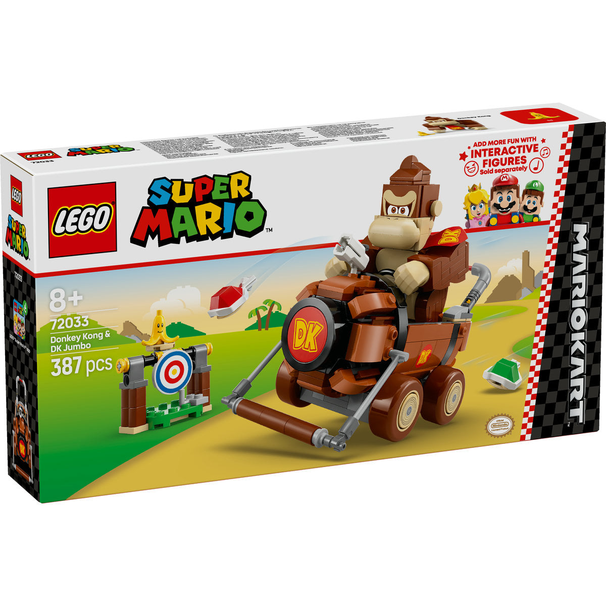 LEGO Super Mario: Mario Kart – Donkey Kong & DK Jumbo 72033
