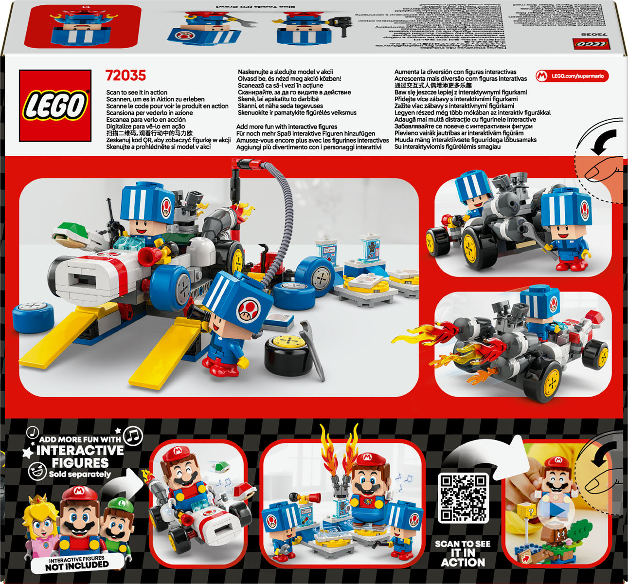 LEGO Super Mario: Mario Kart – Toad’s Garage 72035