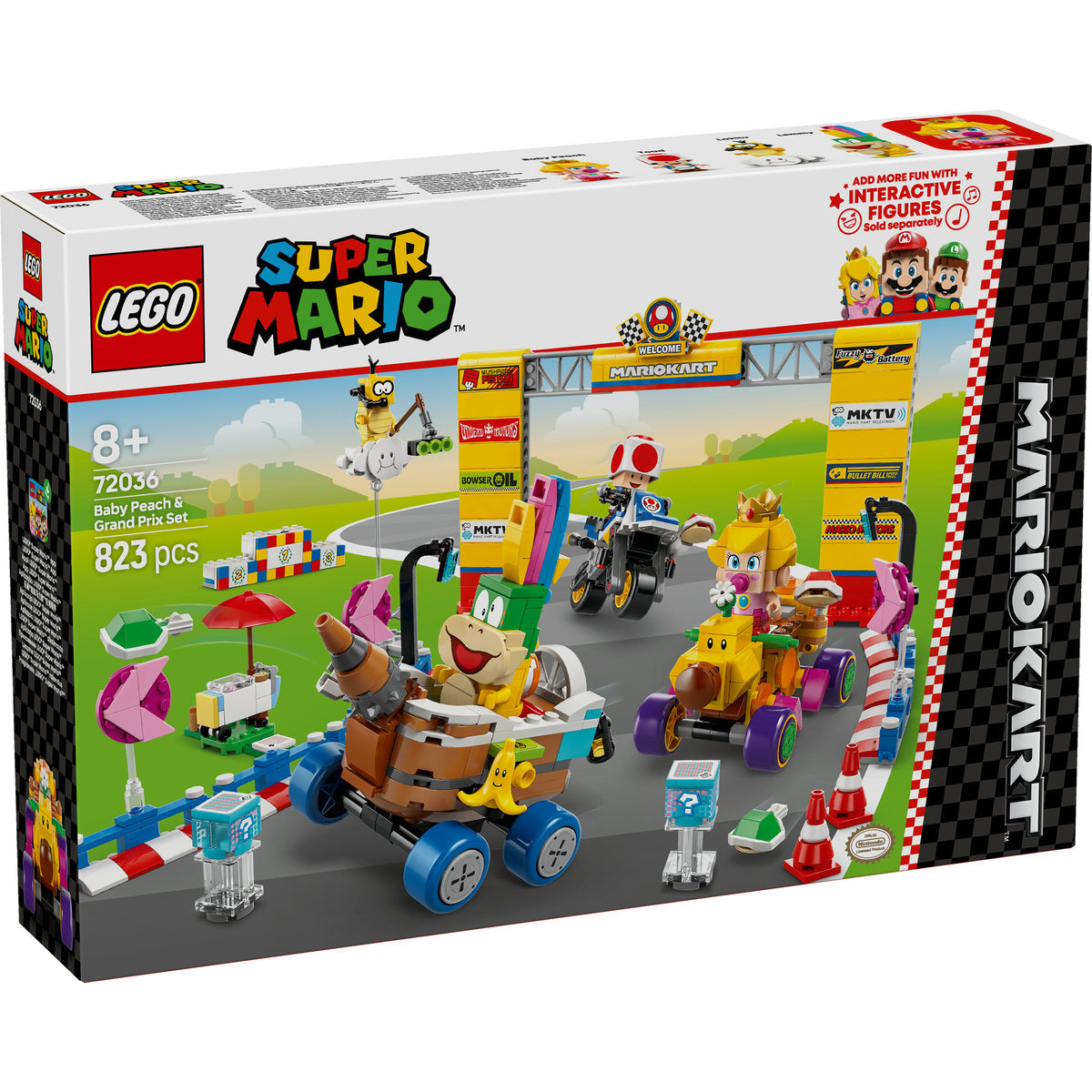 LEGO Super Mario Mario Kart – Baby Peach & Grand Prix Set 72036