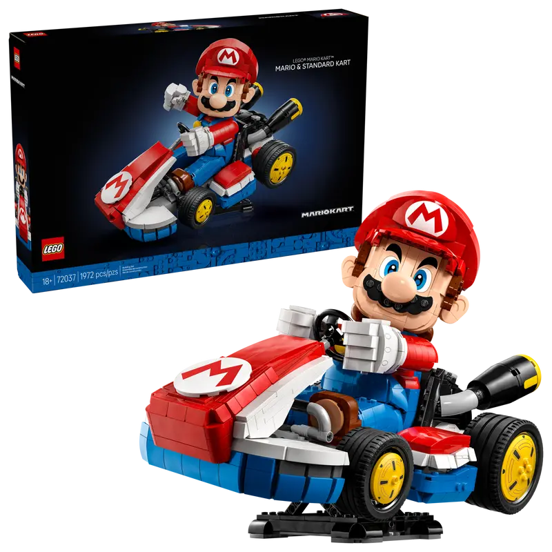 Lego Mario Kart: Mario & Standard Kart 72037