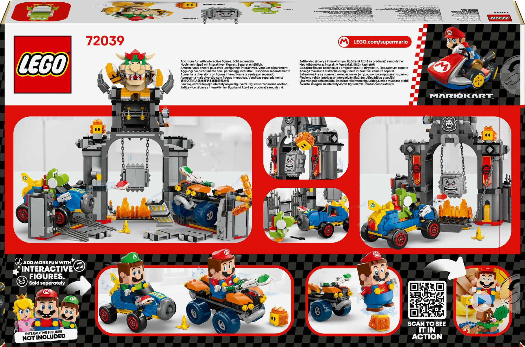 LEGO Super Mario: Mario Kart – Bowser’s Castle 72039