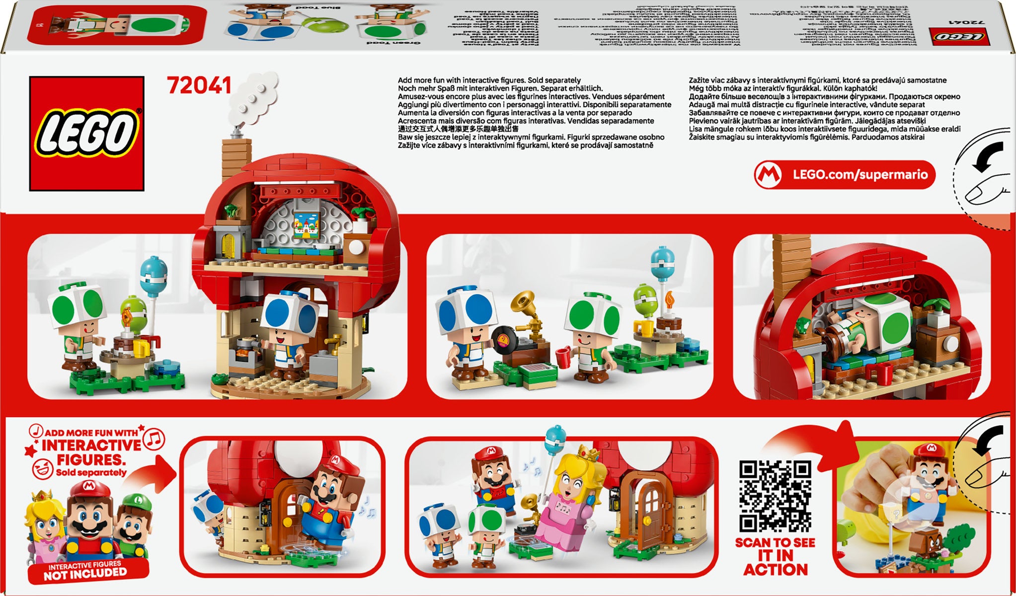 LEGO Super Mario Party at Toad’s House Toy 72041