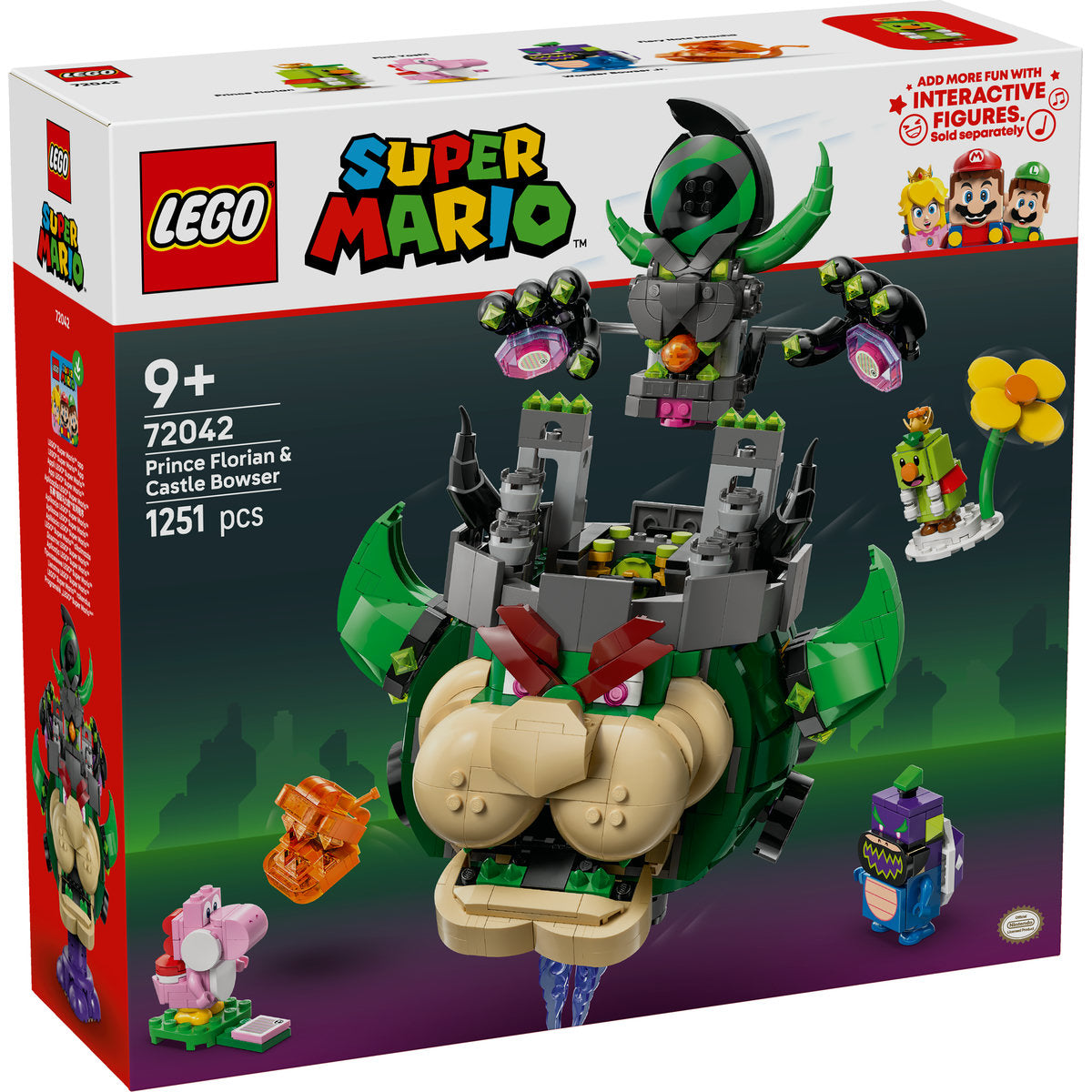 LEGO Super Mario Prince Florian & Castle Bowser 72042