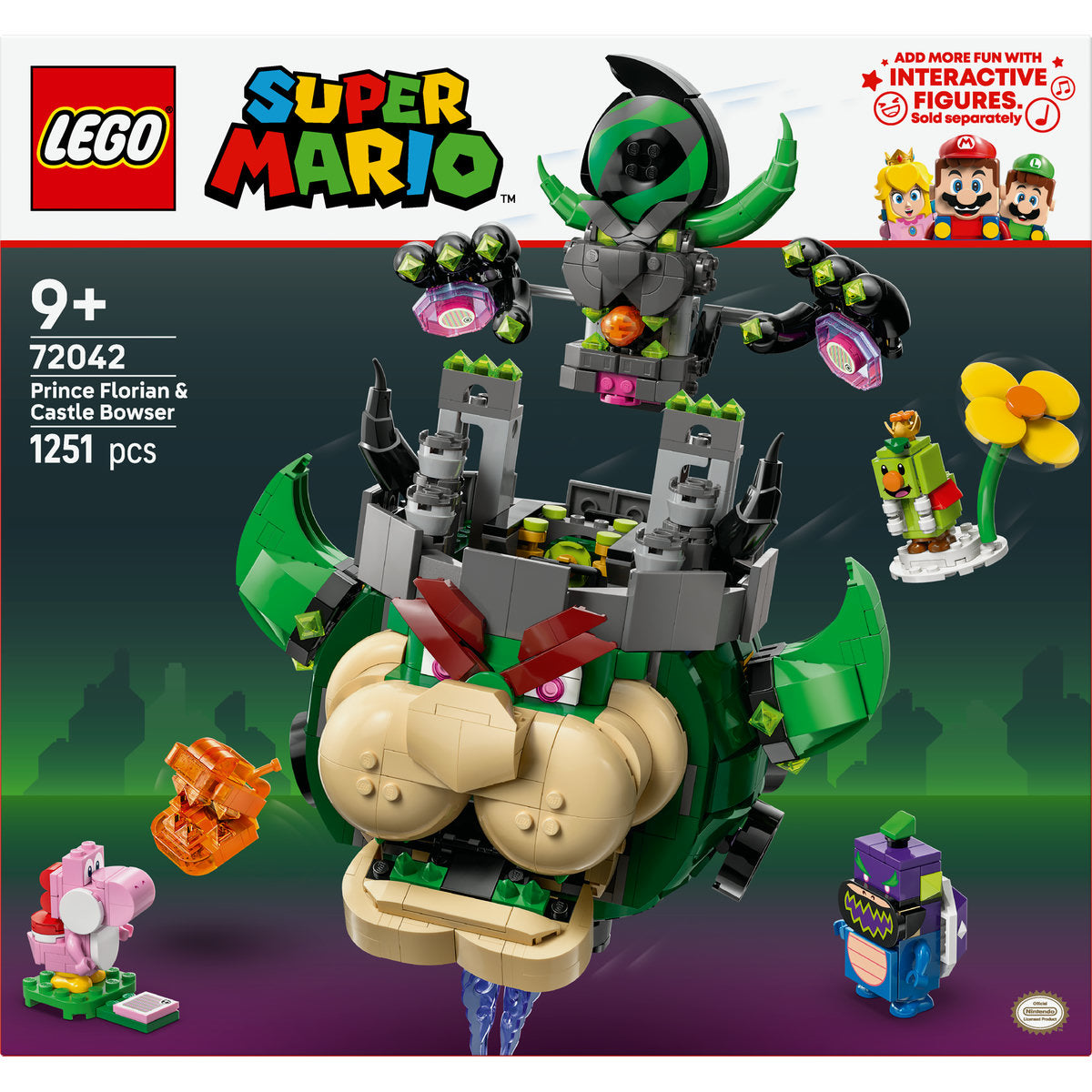LEGO Super Mario Prince Florian & Castle Bowser 72042