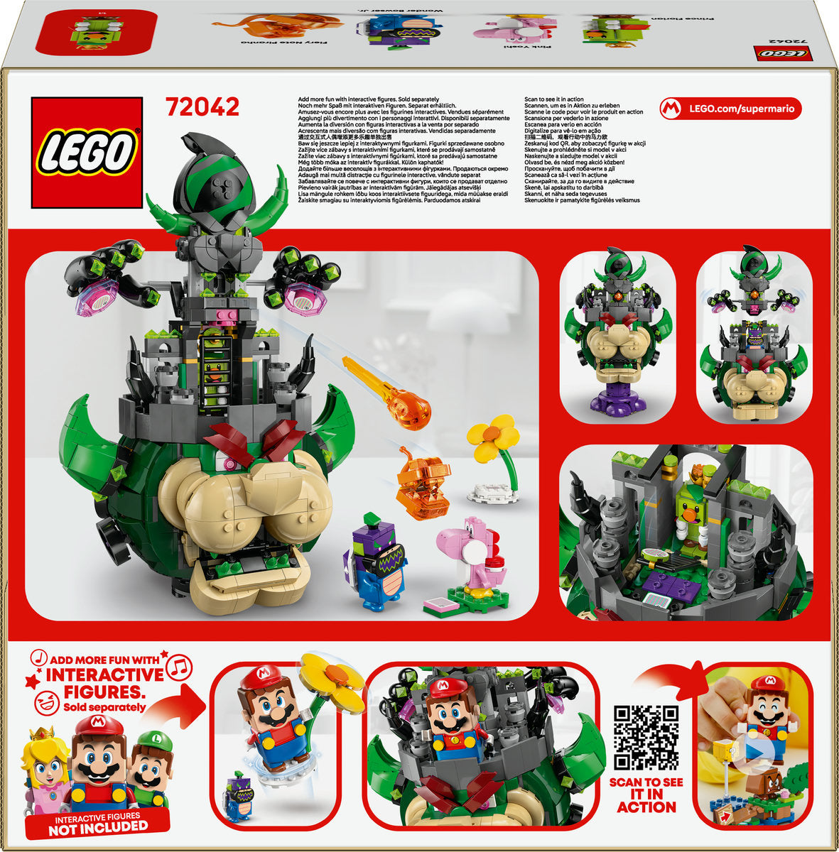 LEGO Super Mario Prince Florian & Castle Bowser 72042