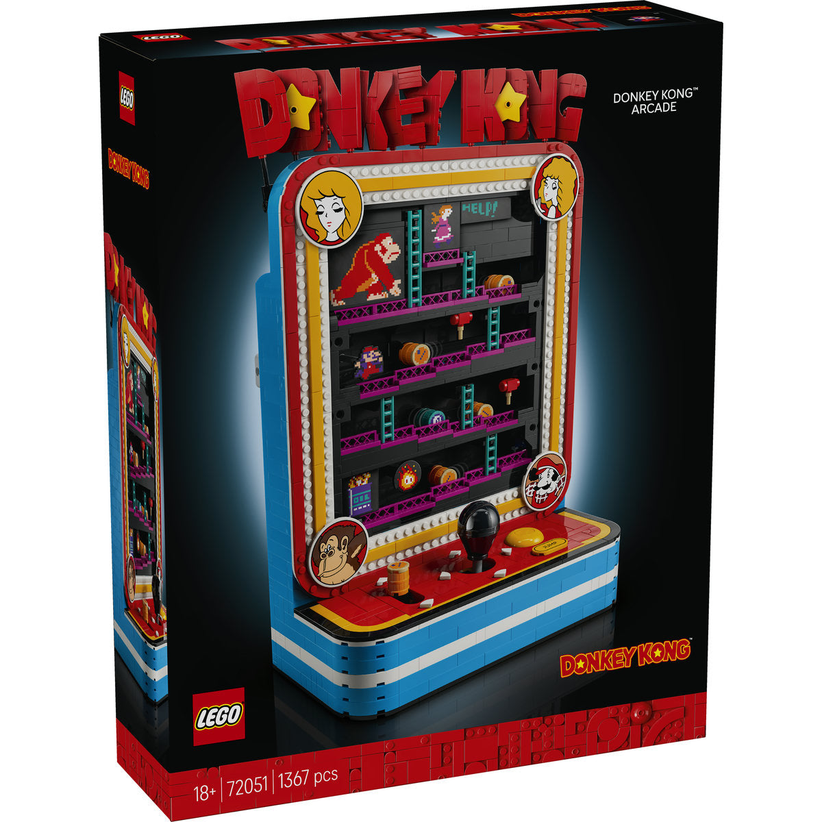 LEGO Donkey Kong Arcade Building Set 72051