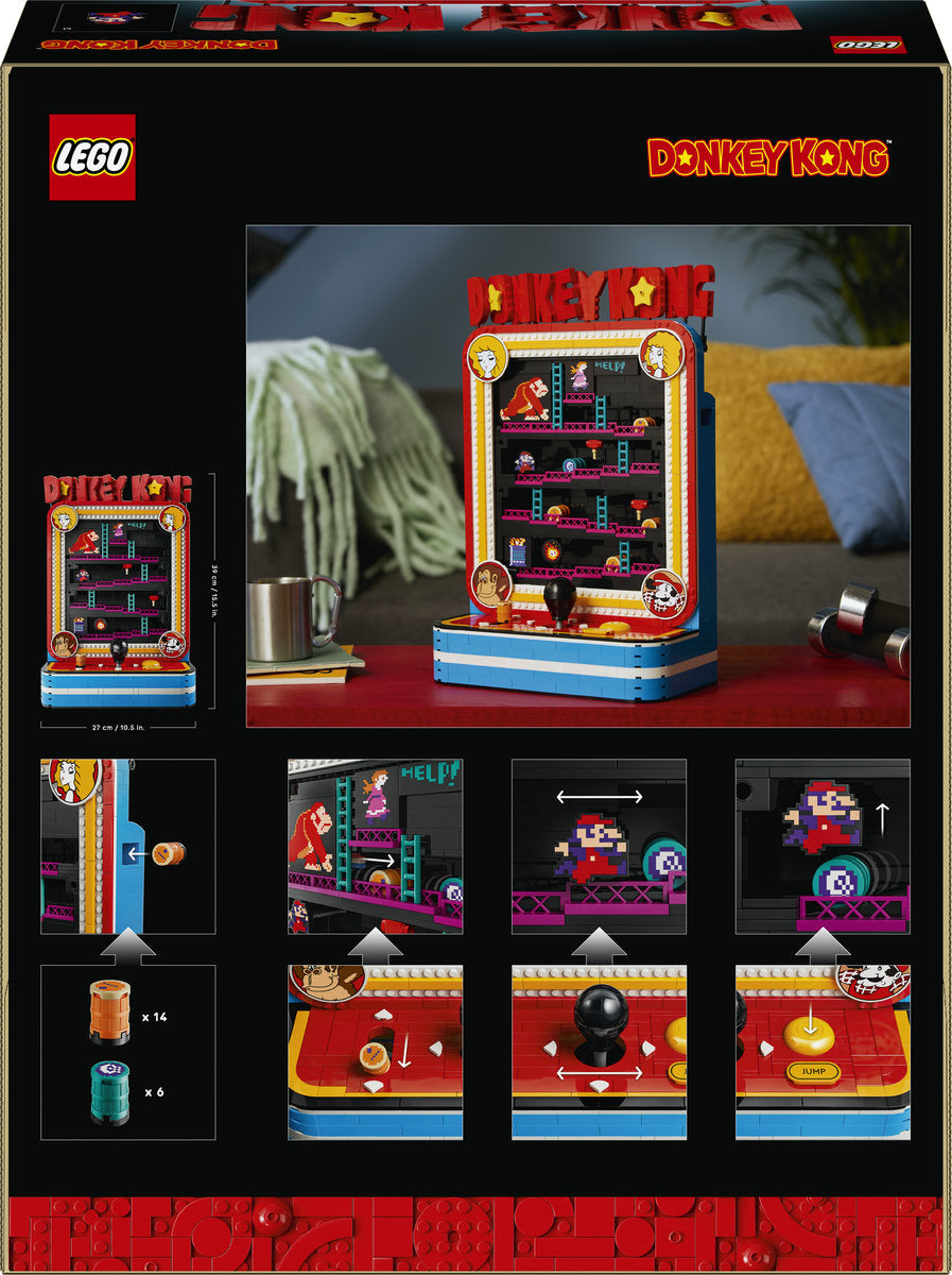 LEGO Donkey Kong Arcade Building Set 72051