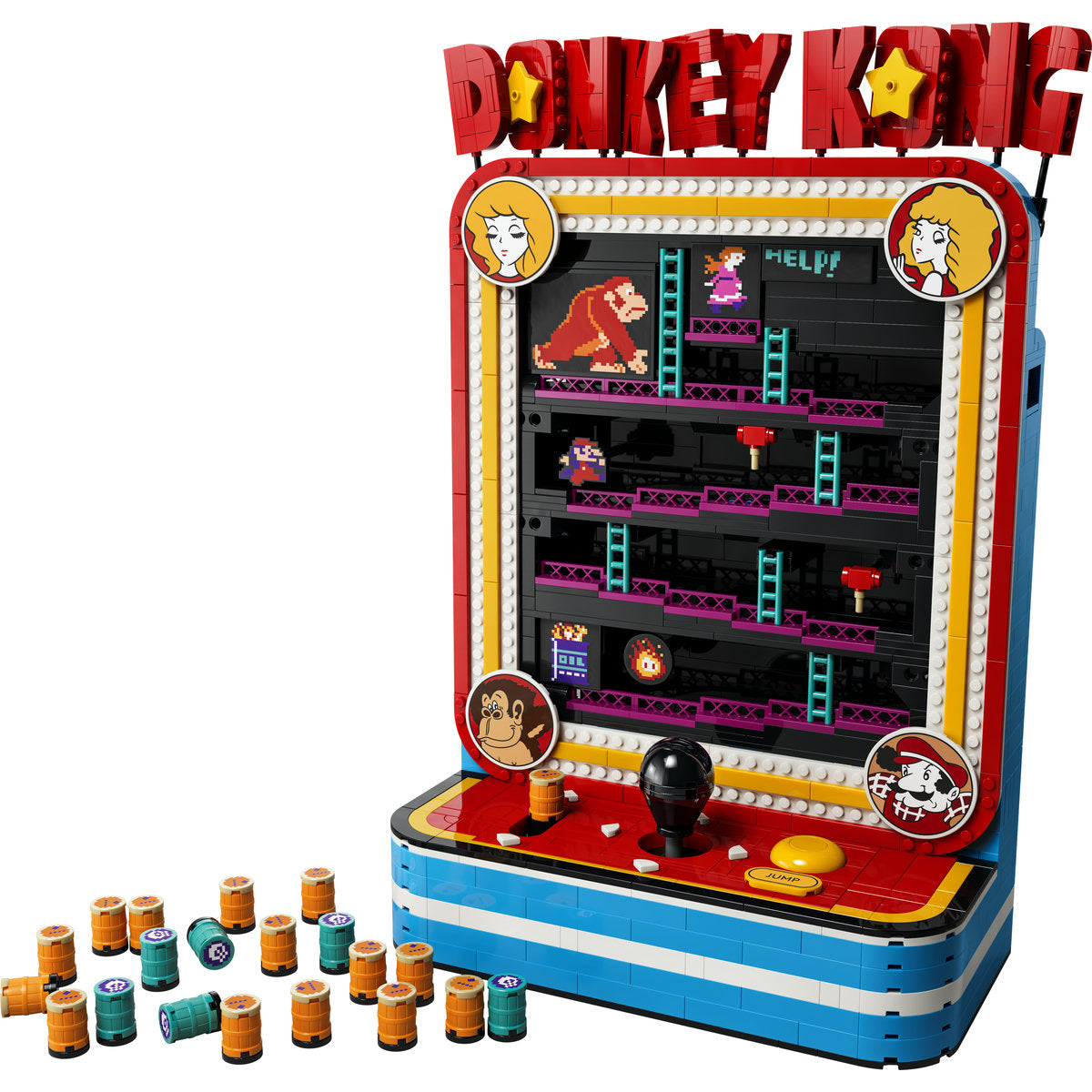 LEGO Donkey Kong Arcade Building Set 72051