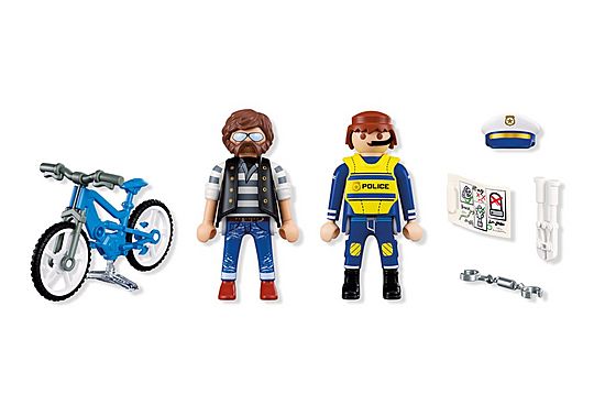 Playmobil 72076 Police Bicycle Robbery