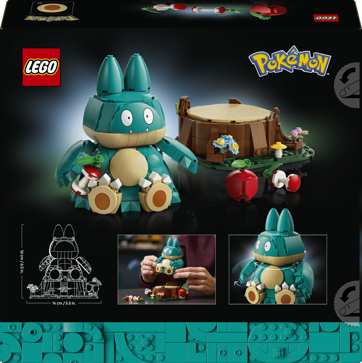 LEGO Pokémon Munchlax Figure Building Set 72150