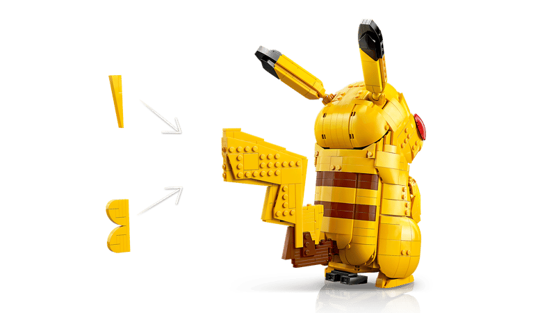 LEGO Pokémon Pikachu and Poké Ball Model Kit set 72152