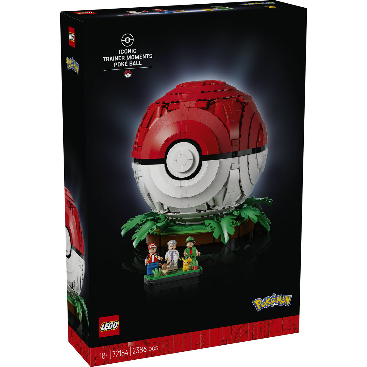 LEGO Pokémon Iconic Trainer Moments Poké Ball Building Set 72154