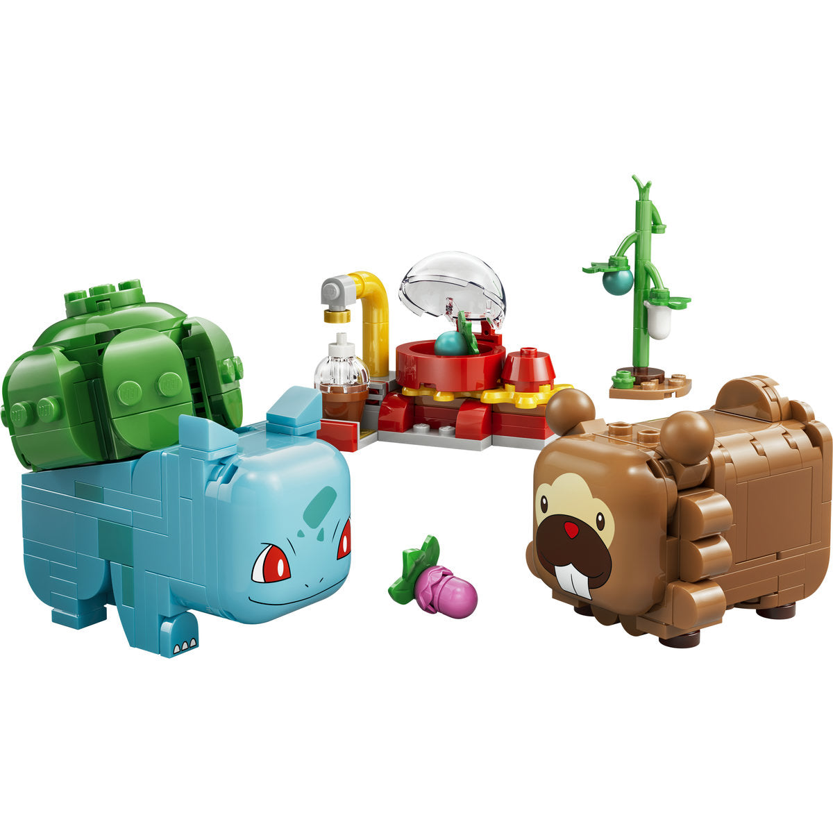 LEGO Pokémon SMART Play Berry Bash with Bulbasaur and Bidoof Building Set 72155