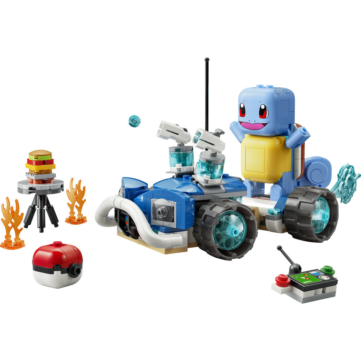 LEGO Pokémon SMART Play Trainer's Buggy Adventure with Squirtle Building Set 72156