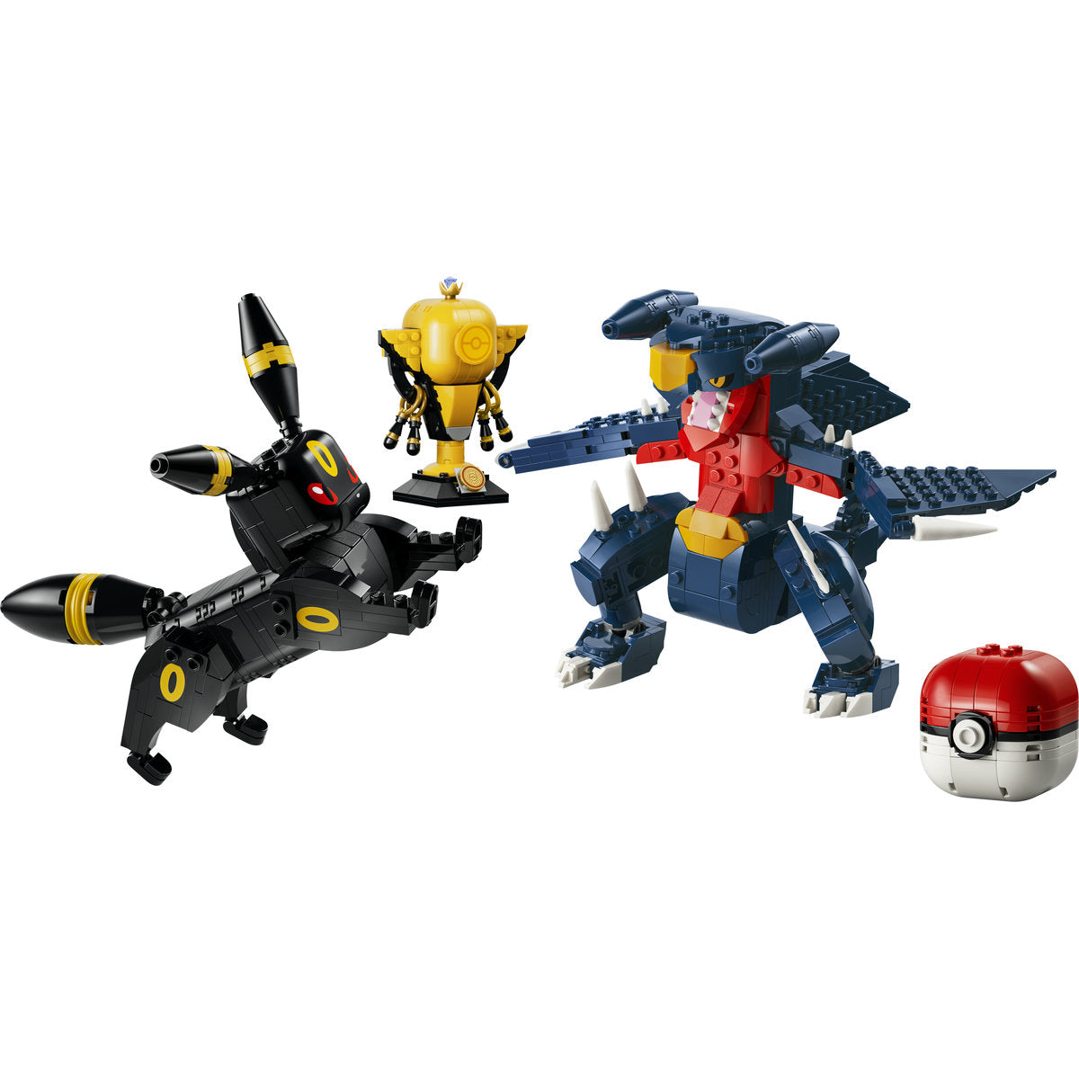 LEGO Pokémon SMART Play Umbreon vs. Garchomp Championship Battle Building Set 72165
