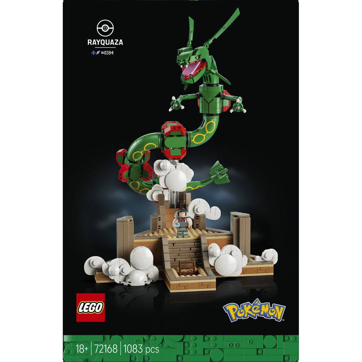 LEGO Pokémon Rayquaza Figure Building Set 72168