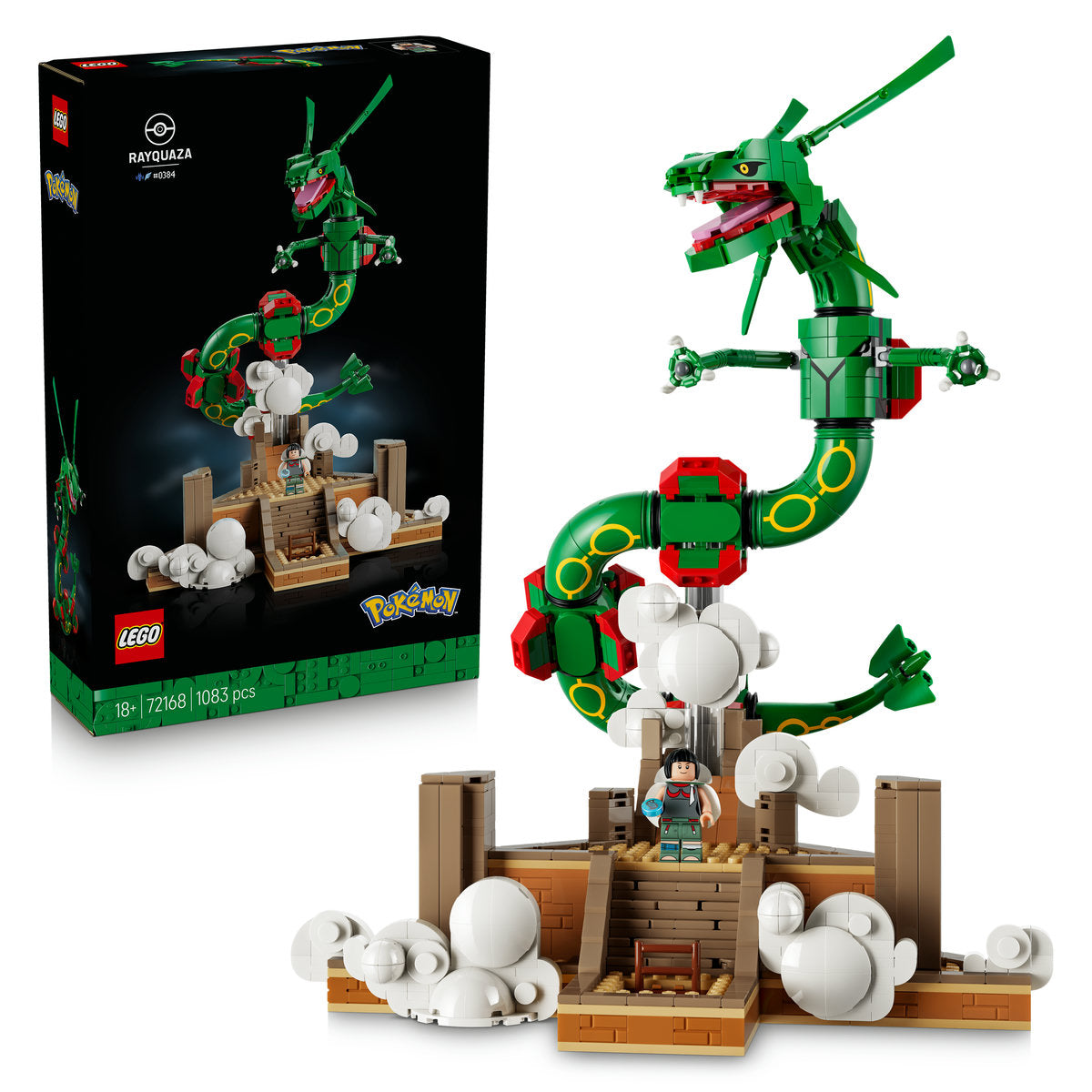 LEGO Pokémon Rayquaza Figure Building Set 72168