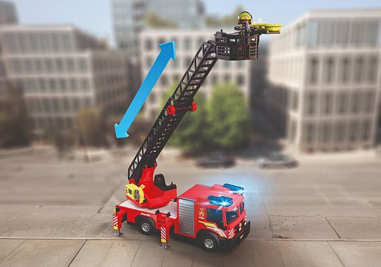 PLAYMOBIL 72192 Fire Ladder Truck Playset