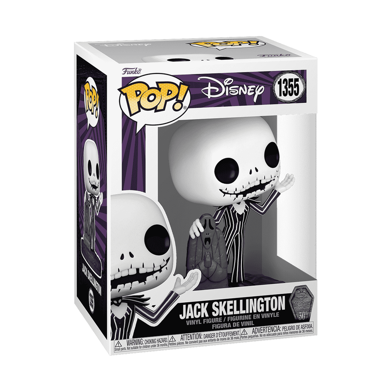 Funko Pop! Disney: The Night Before Christmas 30th - Jack With Gravestone