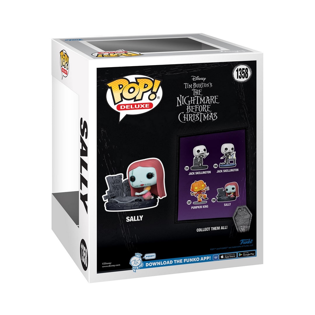 Pop Deluxe-The Nightmare Before Christmas Sally With Gravestone