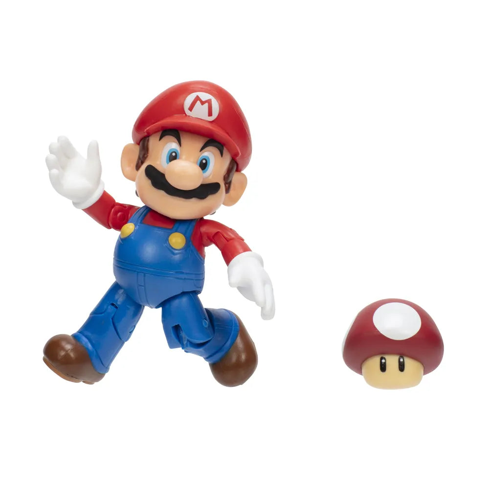 Super Mario 4" Figures Asst