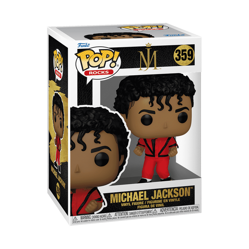 Funko Pop! Rocks: Michael Jackson (Thriller) Vinyl Figure