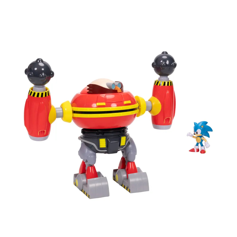 Sonic the Hedgehog Hammer Egg Robot Deluxe Playset 2.5 Inch