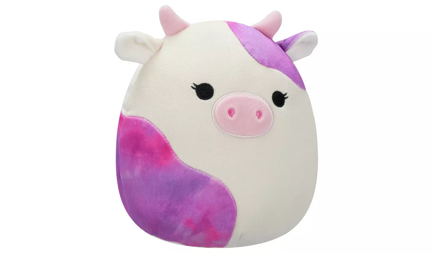 7.5 Squishmallows Kalina - White Cow With Tie-Dye Spots