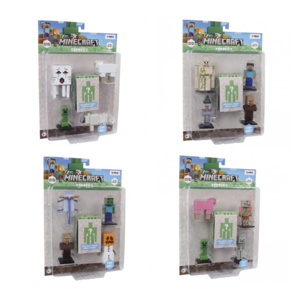Minecraft Special Edition Toppeez 5 Pack Blister Asst