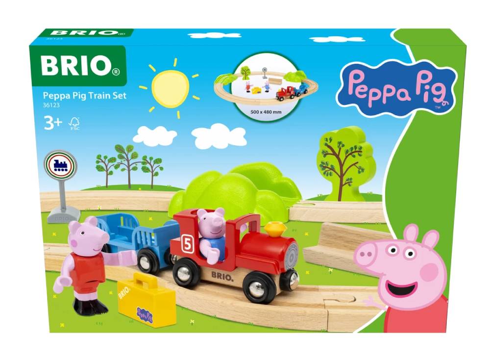 BRIO Peppa Pig Train Set