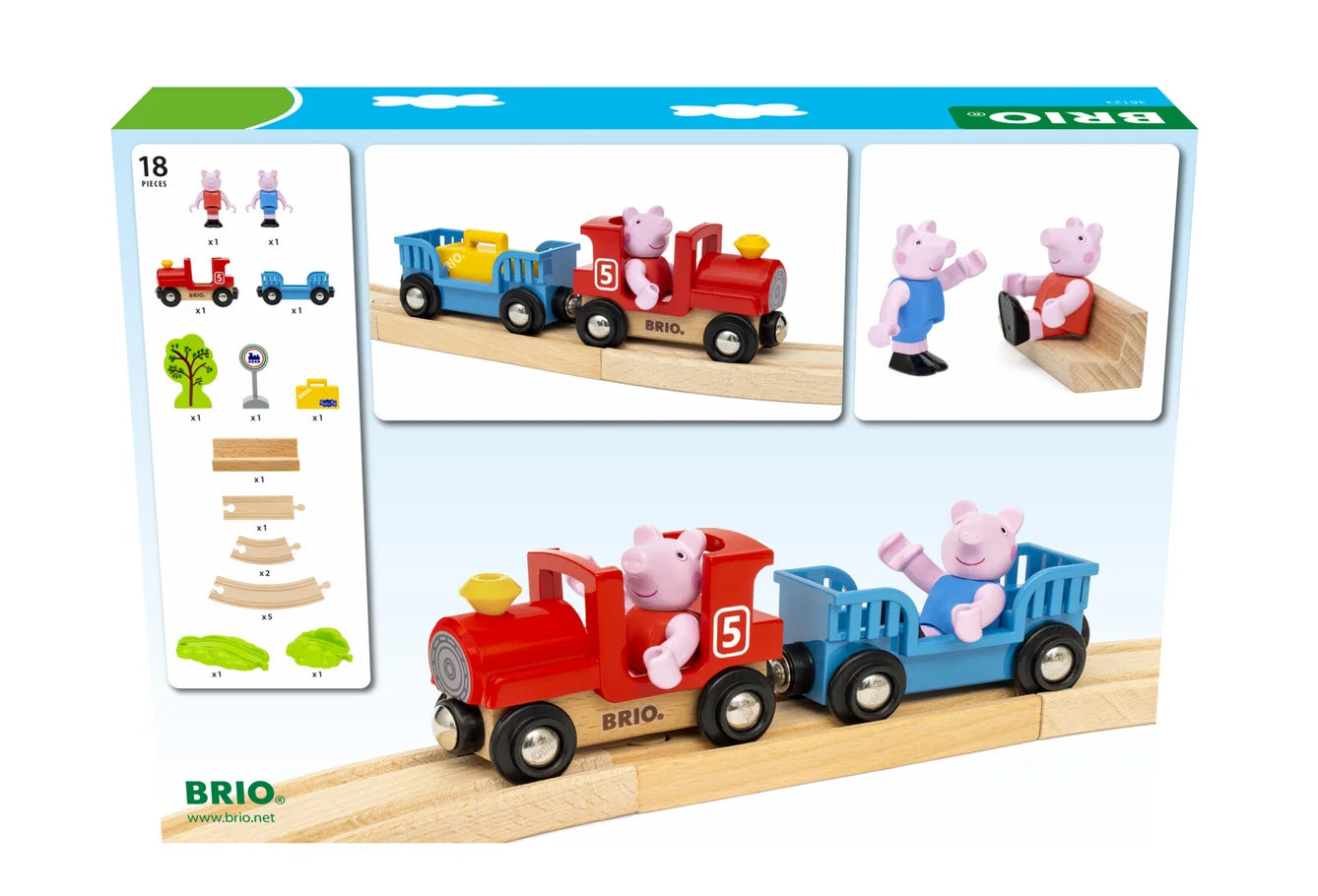 BRIO Peppa Pig Train Set